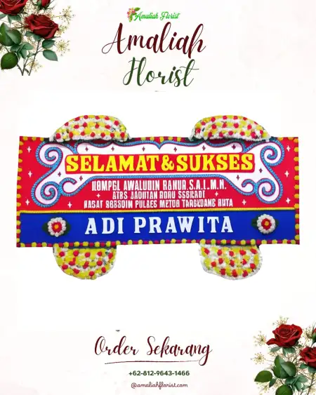 Papan Bunga Ucapan Selamat Okbemtau